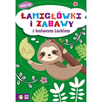 Łamigłówki i zabawy z leniwcem Luckiem
