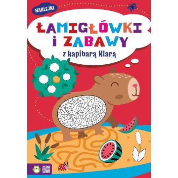 Łamigłówki i zabawy z kapibarą Klarą