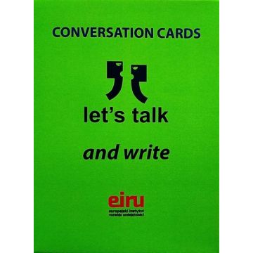 Karty Konwersacyjne. Let's talk and write