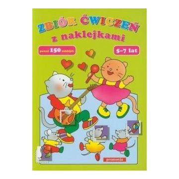 Zbiór ćwiczeń z naklejkami 5-7 l w.2014 SIEDMIORÓG