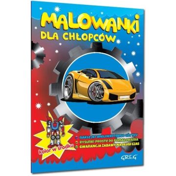 Malowanki dla chłopców GREG