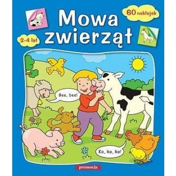 Mowa zwierząt 60 naklejek SIEDMIORÓG
