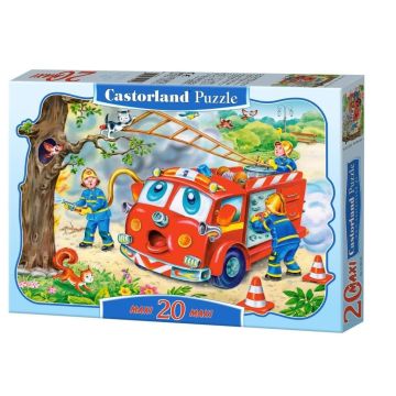 Puzzle 20 maxi - Straż pożarna CASTOR