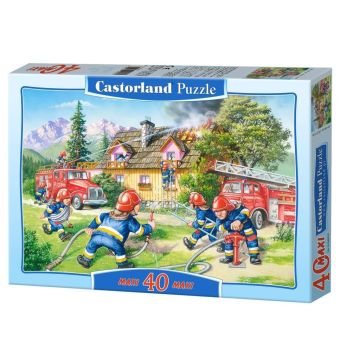 Puzzle 40 maxi - Gaszenie pożaru CASTOR