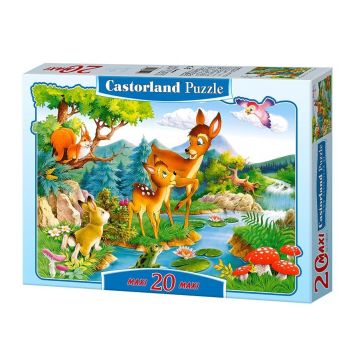 Puzzle 20 maxi - Bambi CASTOR
