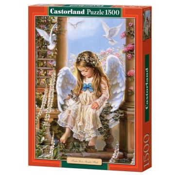 Puzzle 1500 Aniołek i zwierzaki CASTOR