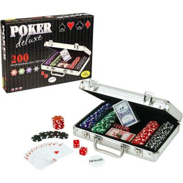 Poker Deluxe 200 żetonów ALBI