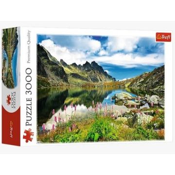 Puzzle 3000 Jezioro w górach TREFL