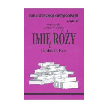 Biblioteczka opracowań nr 093 Imię Róży