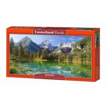 Puzzle 4000 Jezioro w górach CASTOR
