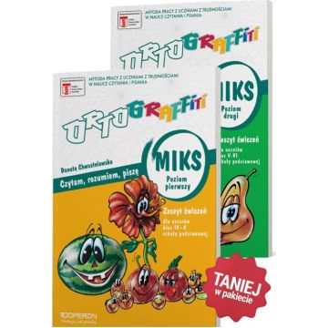 Ortograffiti MIKS. Poziom 1 i 2. Klasy IV-VI