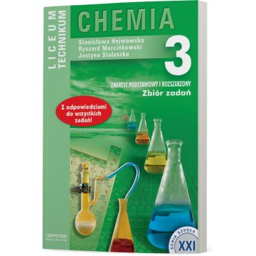 Chemia 3. Równowagi i procesy jonowe. Zbiór zadań. Zakres podstawowy i rozszerzony