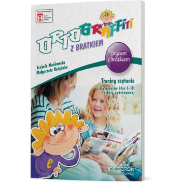 Ortograffiti z Bratkiem. Czytam z Bratkiem – zeszyt do treningu czytania