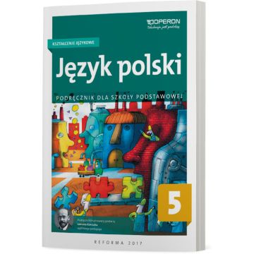 Język polski 5. Kształcenie językowe. Podręcznik dla szkoły podstawowej