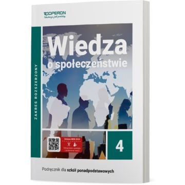 Podręcznik Wiedza o społeczeństwie 4. Zakres rozszerzony. Liceum i technikum