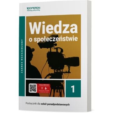 Cyfrowe odzwierciedlenie podręcznika (E-book) Wiedza o społeczeństwie 1. Zakres rozszerzony. Liceum i technikum - zmiana 2022