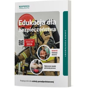 Podręcznik Edukacja dla bezpieczeństwa 1. Zakres podstawowy. Liceum i technikum - zmiana 2022