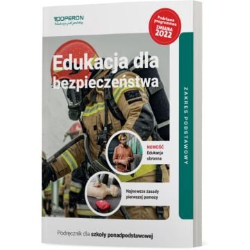 Cyfrowe odzwierciedlenie podręcznika (E-book) Edukacja dla bezpieczeństwa 1. Zakres podstawowy. Liceum i technikum - zmiana 2022