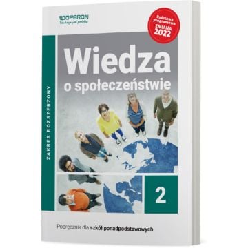Cyfrowe odzwierciedlenie podręcznika (E-book) Wiedza o społeczeństwie 2. Zakres ozszerzony. Liceum i technikum  - zmiana 2022