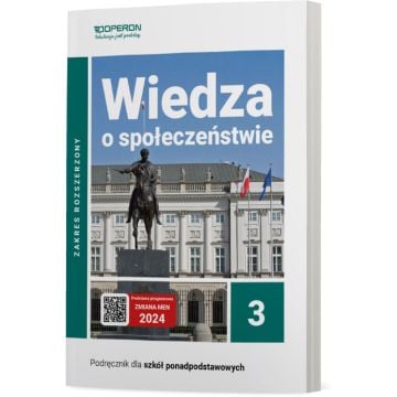 Cyfrowe odzwierciedlenie podręcznika (E-book) Wiedza o społeczeństwie 3. Zakres rozszerzony. Liceum i technikum