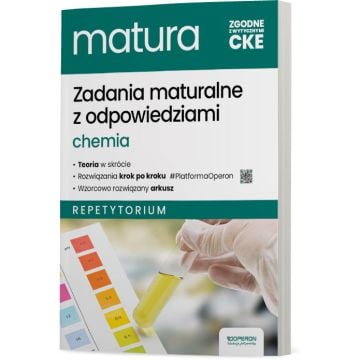 Zadania maturalne z odpowiedziami. Matura 2026. Chemia. Repetytorium
