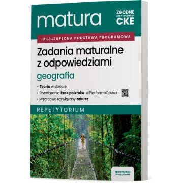 Zadania maturalne z odpowiedziami. Matura 2026. Geografia. Repetytorium