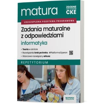 Zadania maturalne z odpowiedziami. Matura 2026. Informatyka. Repetytorium