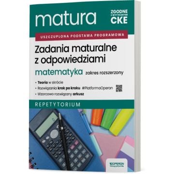 Zadania maturalne z odpowiedziami. Matura 2026. Matematyka. Zakres rozszerzony. Repetytorium