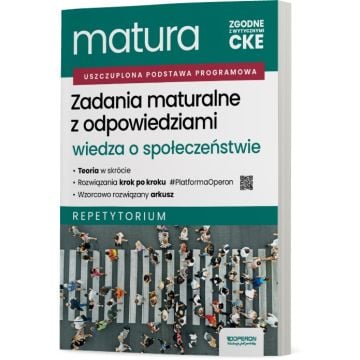 Zadania maturalne z odpowiedziami. Matura 2026. Wiedza o społeczeństwie. Repetytorium