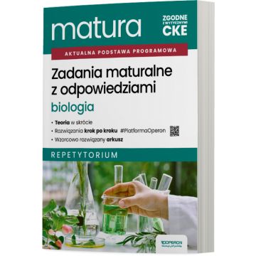 Zadania maturalne z odpowiedziami. Matura 2027. Biologia. Repetytorium