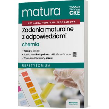 Zadania maturalne z odpowiedziami. Matura 2027. Chemia. Repetytorium