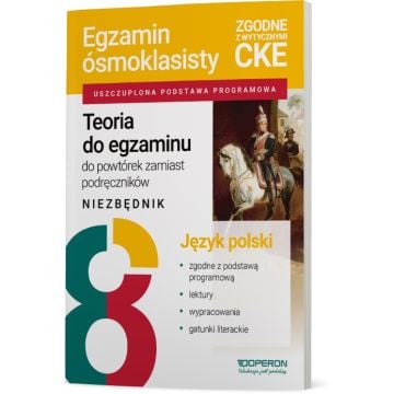 Teoria do egzaminu. Egzamin ósmoklasisty 2027. Język polski. Niezbędnik