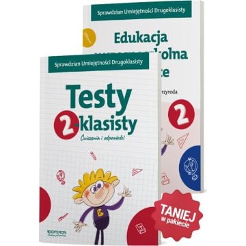 Pakiet 2-klasisty. Ćwiczenia i odpowiedzi oraz edukacja wczesnoszkolna w pigułce