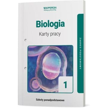 okladka karty pracy biologia szkola ponadpodstawowa 1 klasa zakres podstawowy
