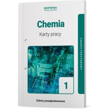 okladka karty pracy chemia szkola ponadpodstawowa 1 klasa zakres podstawowy
