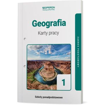 okladka karty pracy geografia szkola ponadpodstawowa 1 klasa zakres podstawowy
