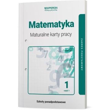 okladka karty pracy matematyka szkola ponadpodstawowa 1 klasa 1 czesc zakres podstawowy
