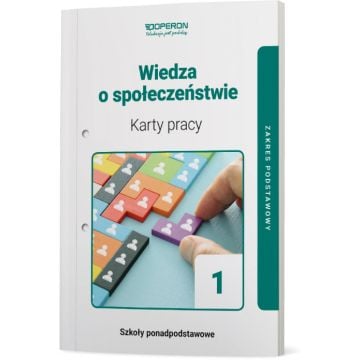 okladka karty pracy wiedza o spoleczenstwie szkola ponadpodstawowa 1 klasa zakres podstawowy
