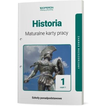 okladka maturalne karty pracy historia szkola ponadpodstawowa 1 klasa czesc 1 zakres rozszerzony
