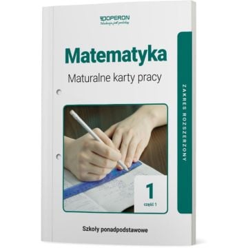 okladka maturalne karty pracy matematyka szkola ponadpodstawowa 1 klasa czesc 1 zakres rozszerzony
