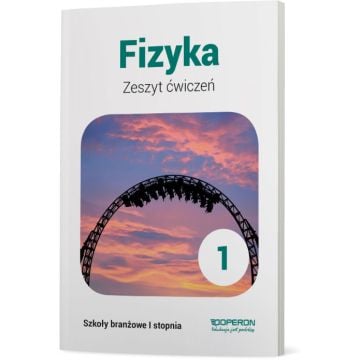 okładka zeszyt cwiczen fizyka szkoly branzowe 1 stopnia
