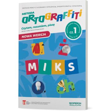 Ortograffiti. MIKS.  Poziom średnio zaawansowany. Część 1. Klasy IV-VI