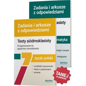 Pakiet siódmoklasisty. Zadania i arkusze