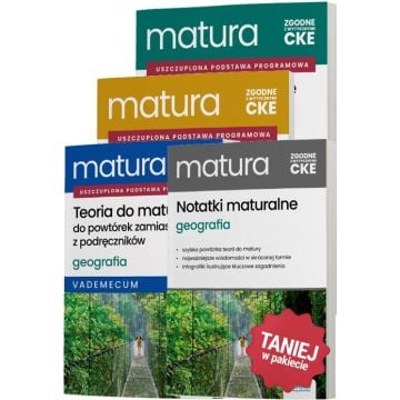 Pakiet powiększony. Matura 2026. Geografia