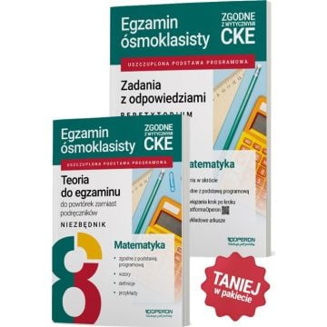 Pakiet niezbędnik, repetytorium. Egzamin ósmoklasisty 2027. Matematyka