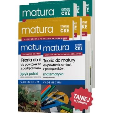Pakiet. Matura 2026. Język angielski, język polski i matematyka. Zakres podstawowy