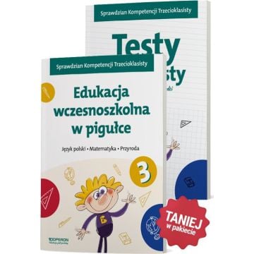 Pakiet 3-klasisty. Ćwiczenia i odpowiedzi oraz edukacja wczesnoszkolna w pigułce