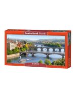 Puzzle 4000 Vltava Bridges in Prague CASTOR