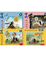 Puzzle 54 mini Krecik i przyjaciele MIX