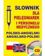 Słownik dla pielęgniarek pol-angielski ang-pl + CD